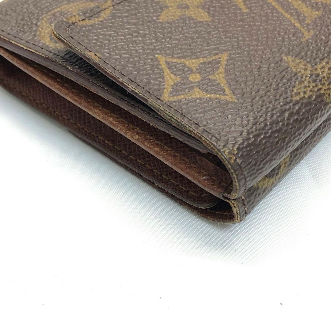 LOUIS VUITTON ヴィトン　モノグラム　三つ折り　財布