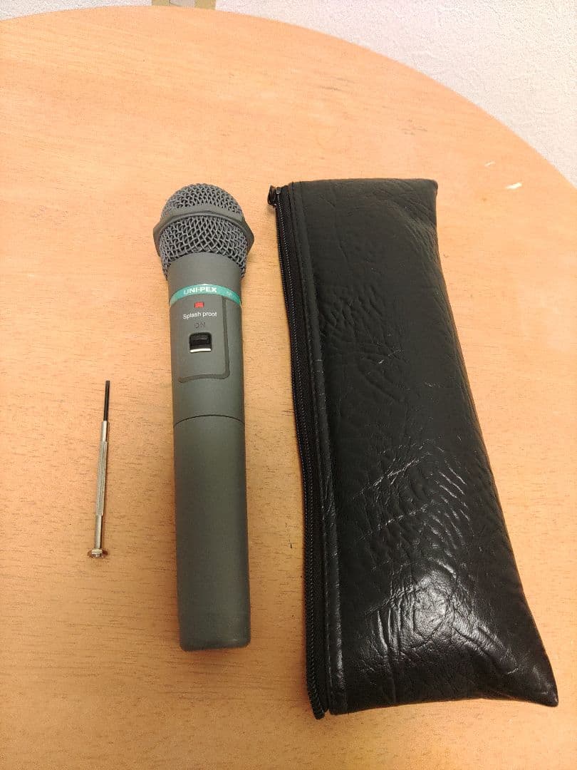 【説明書付】UNI-PEX TWB-300 防滴メガホン　ワイヤレス拡声器セット