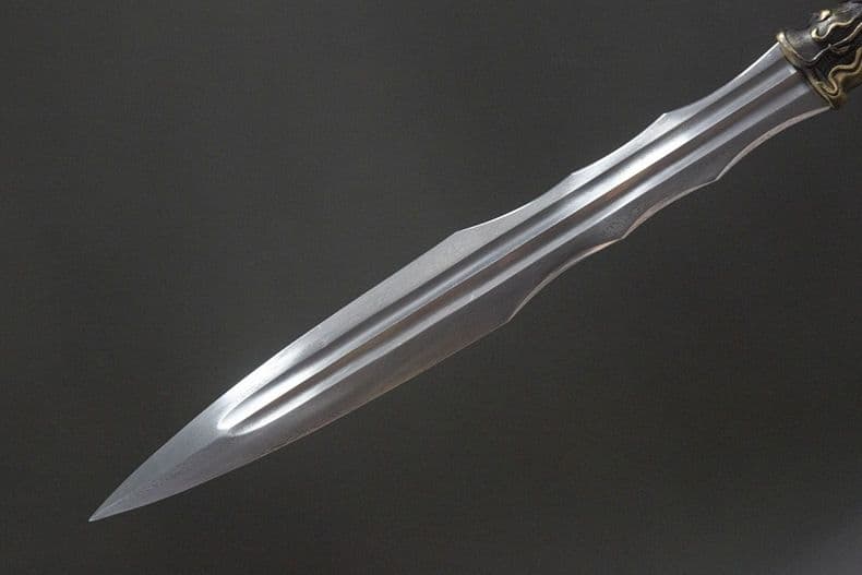 【リンドウ】趙雲 古兵器 武具 覇王銃 槍 冷兵器 手鍛造打 護身工具 装飾用