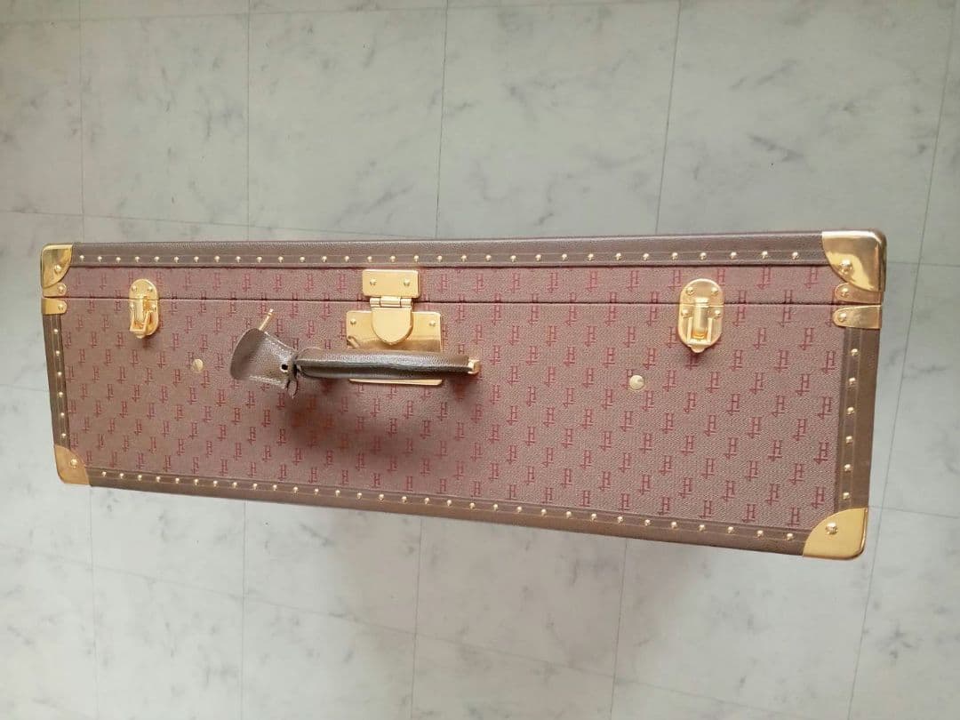 r*u様 ヘルノ☆　イタリア製HERNO ブランドキャリーケース　レトロデザイン