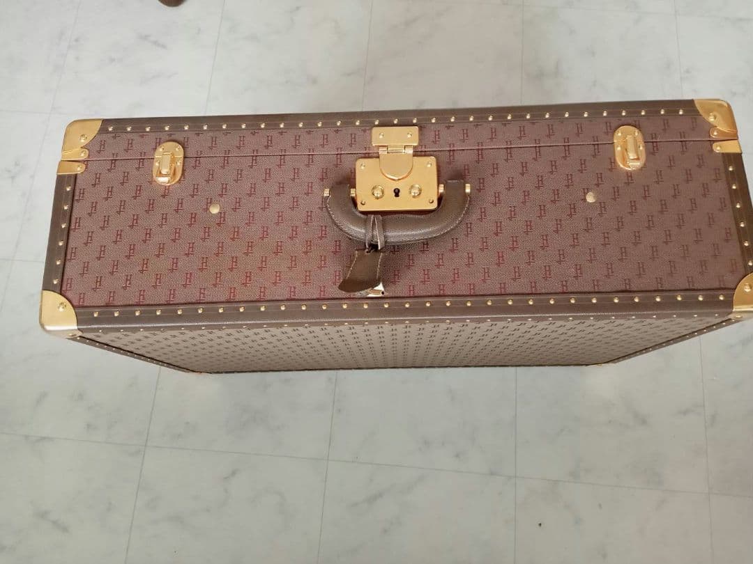 r*u様 ヘルノ☆　イタリア製HERNO ブランドキャリーケース　レトロデザイン