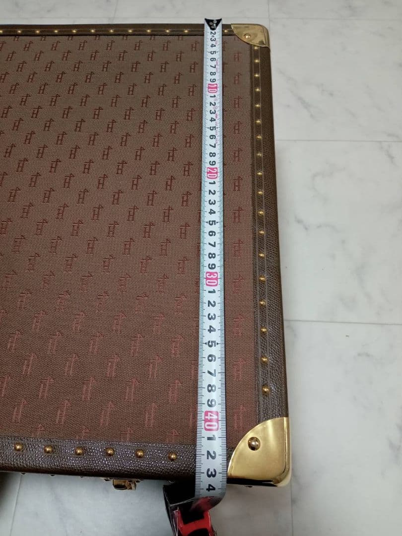 r*u様 ヘルノ☆　イタリア製HERNO ブランドキャリーケース　レトロデザイン