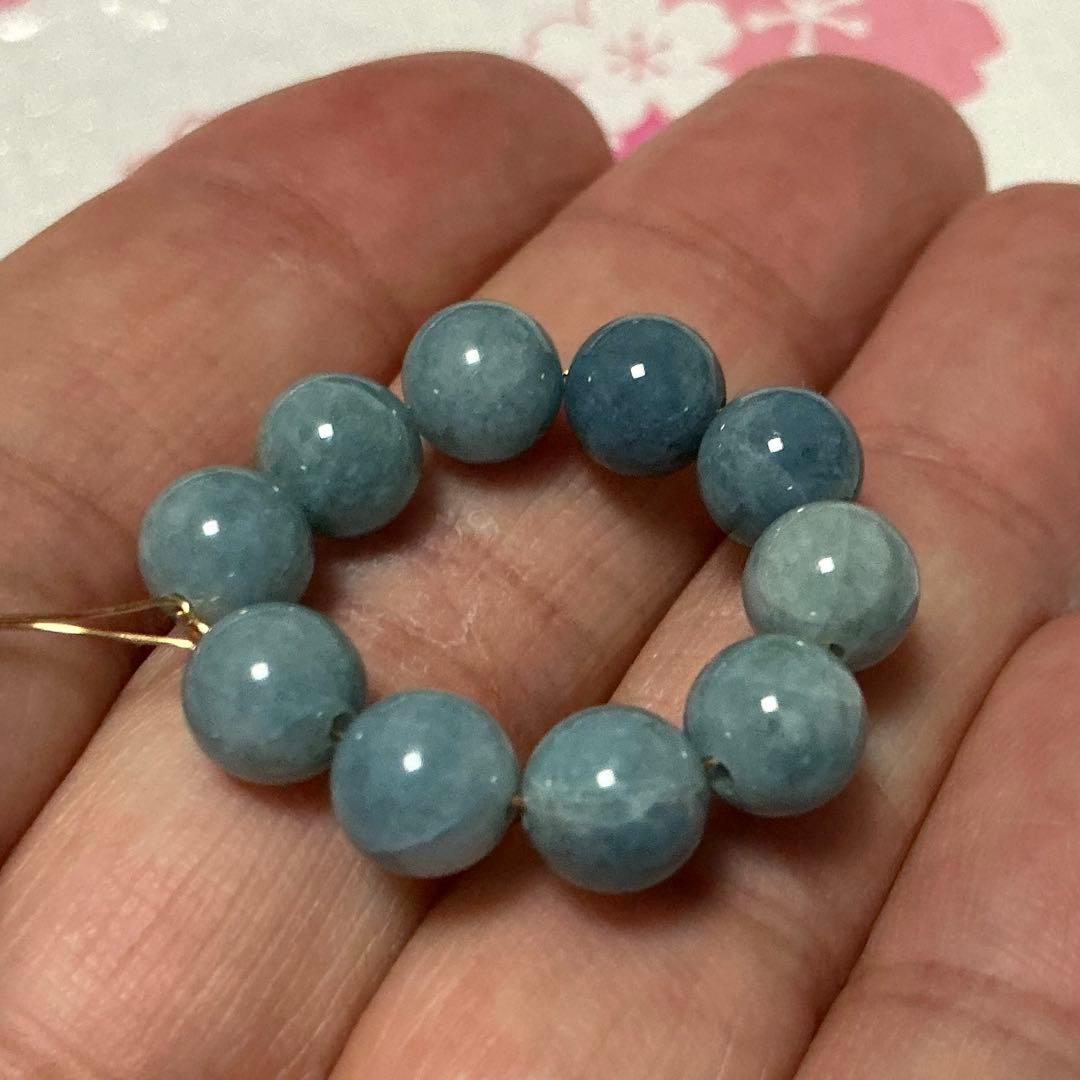 【専用】コン沢翡翠の珠　※6mm珠　10珠