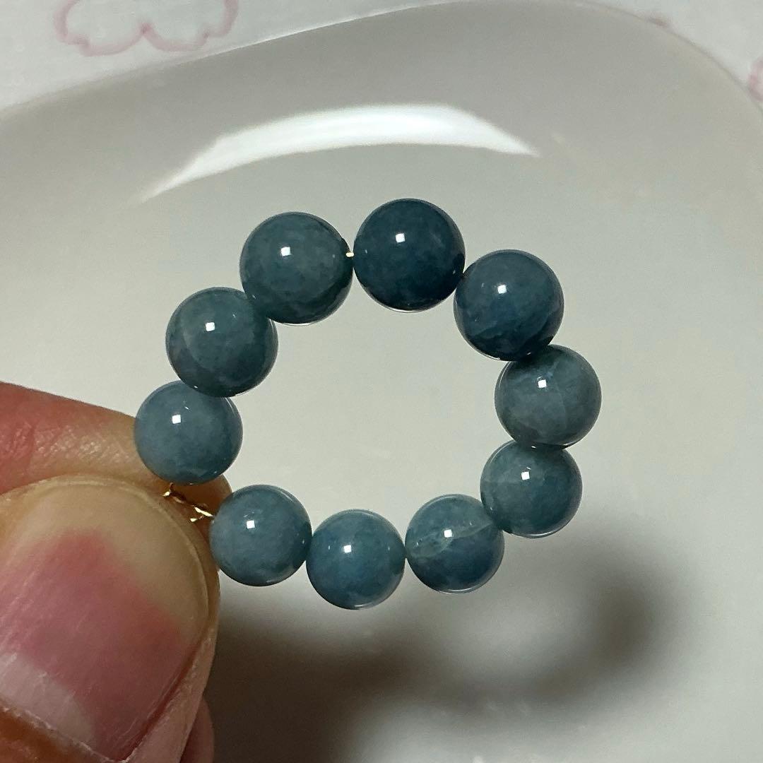 【専用】コン沢翡翠の珠　※6mm珠　10珠