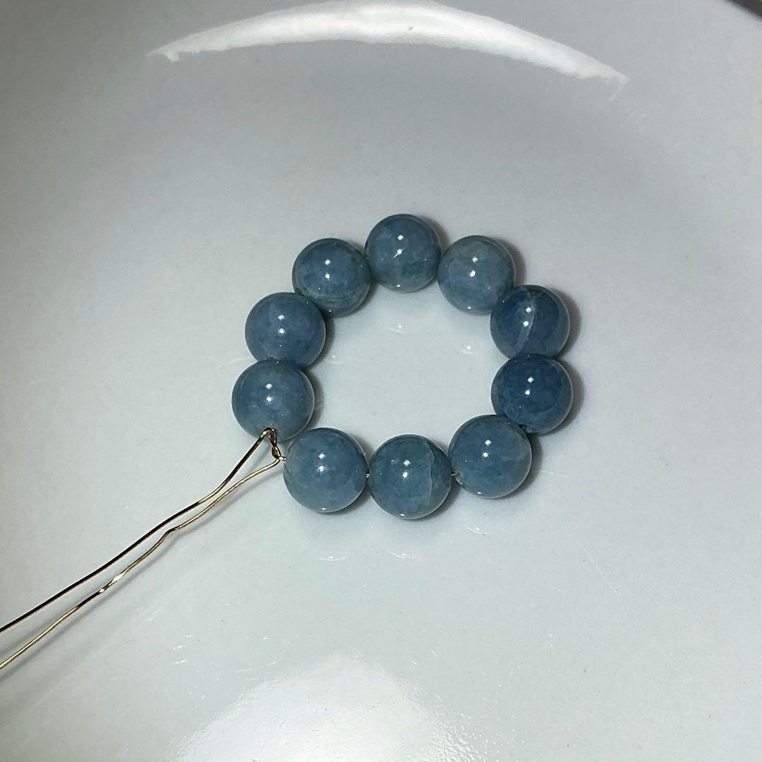 【専用】コン沢翡翠の珠　※6mm珠　10珠