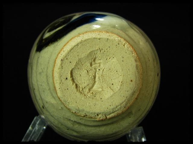 清水 六兵衛 ぐい呑 盃 杯 色絵 酒器 茶道具 c490 491 493