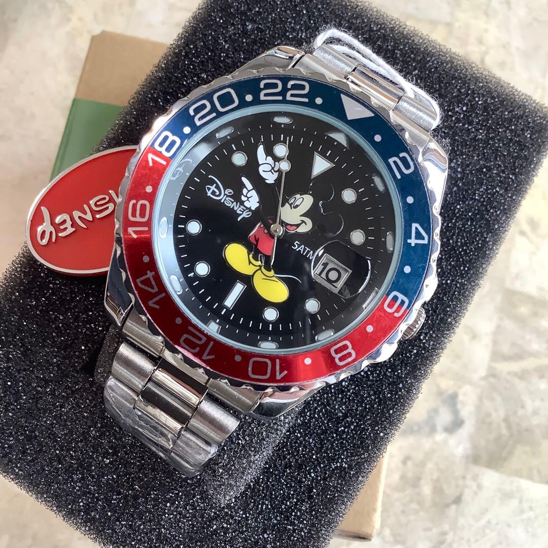 新品未使用!完動品! ミッキーマウス腕時計 ジャパンムーブメント 電池交換済み