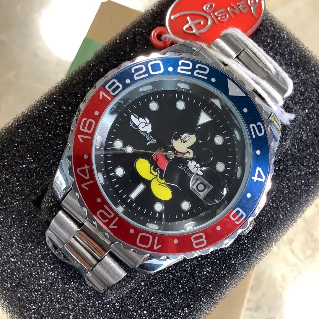 新品未使用!完動品! ミッキーマウス腕時計 ジャパンムーブメント 電池交換済み