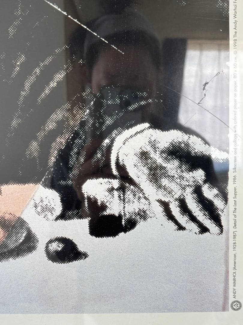 アンディ・ウォーホル ヴィンテージポスター 最後の晩餐 1998年発行 財団印