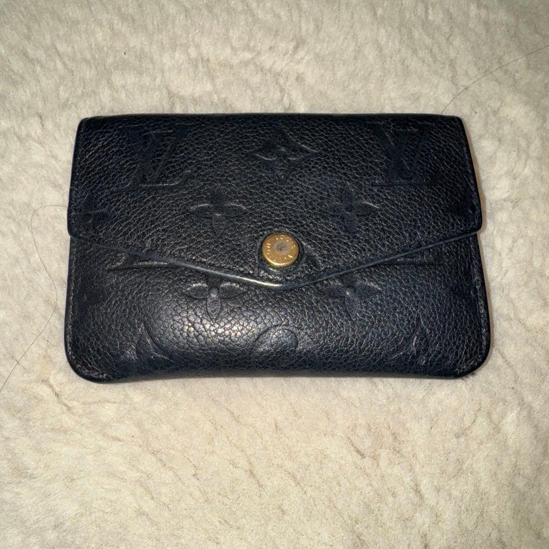 ルイヴィトン モノグラム アンプラント ポシェットクレ ケース黒EI352
