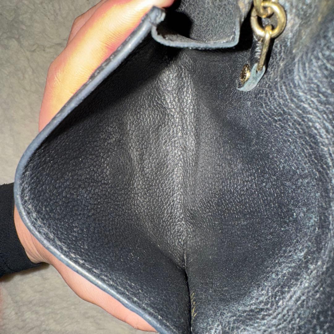 ルイヴィトン モノグラム アンプラント ポシェットクレ ケース黒EI352