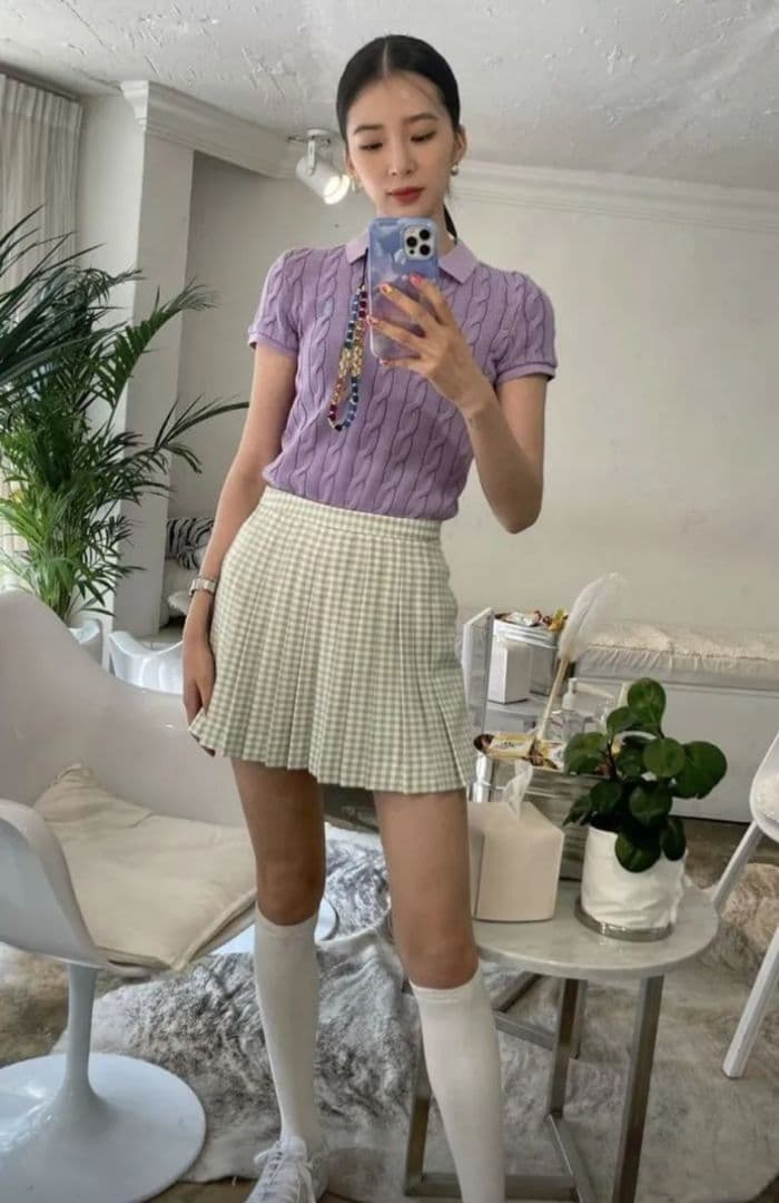 めぇめぇ様☆ポロラルフローレン ケーブル編み ポロシャツ ピンクパープルXL半袖