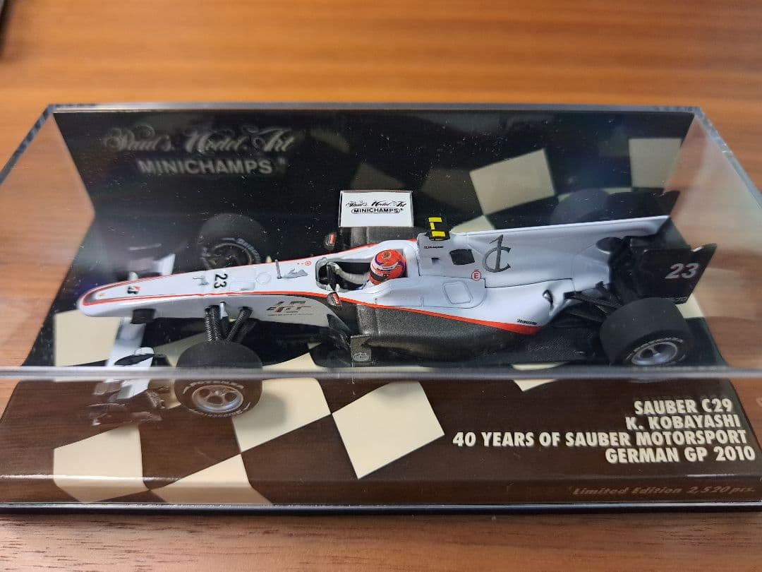 F1 ザウバー C29 小林可夢偉 デラロサ 3台セット ミニチャンプス1/43