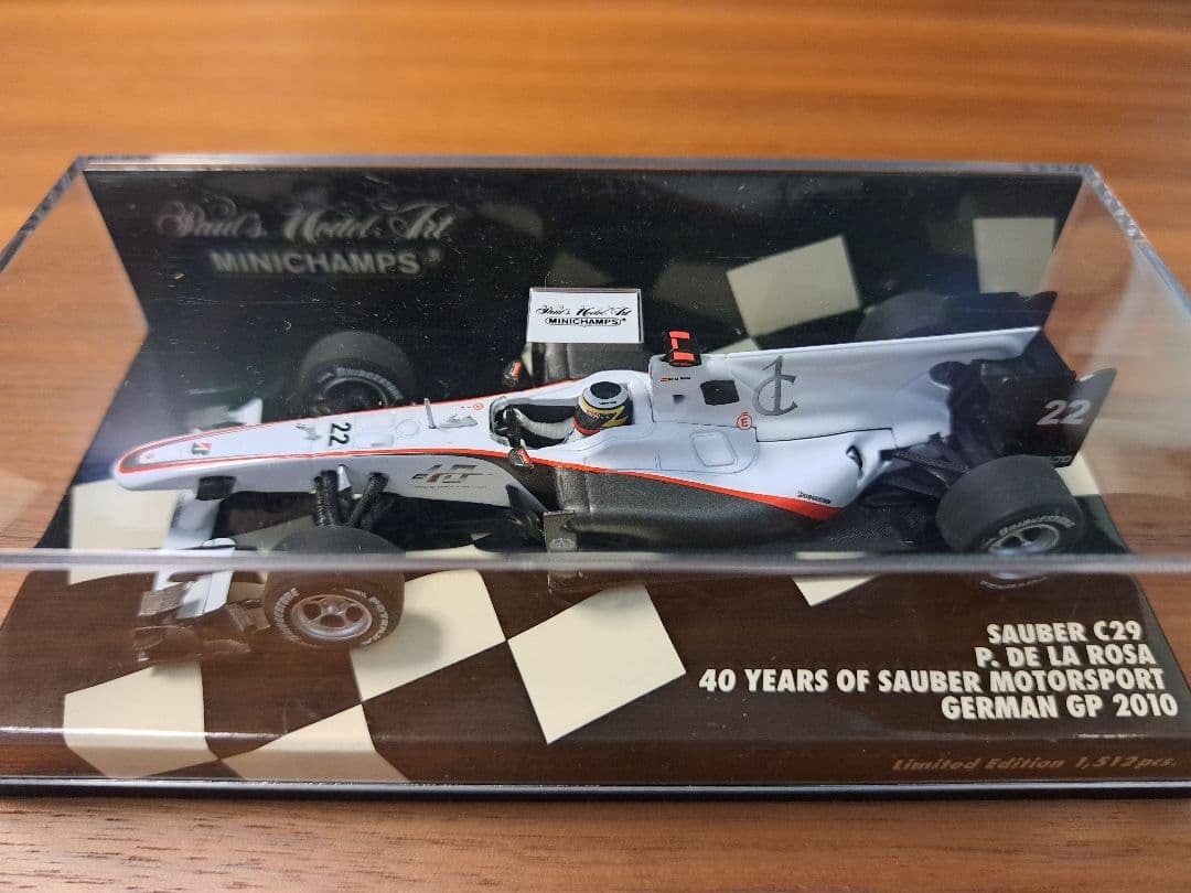 F1 ザウバー C29 小林可夢偉 デラロサ 3台セット ミニチャンプス1/43
