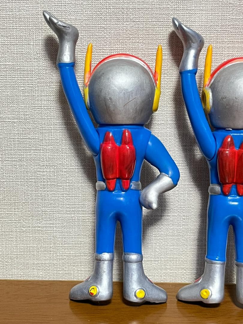 東芝 光速エスパー ソフビ ３体セット　当時物 昭和 レトロ 企業物