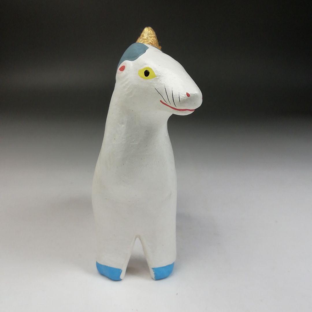 Ｗ９９　香合　『伏見人形』『六代目　丹喜 作』　共箱　茶道具