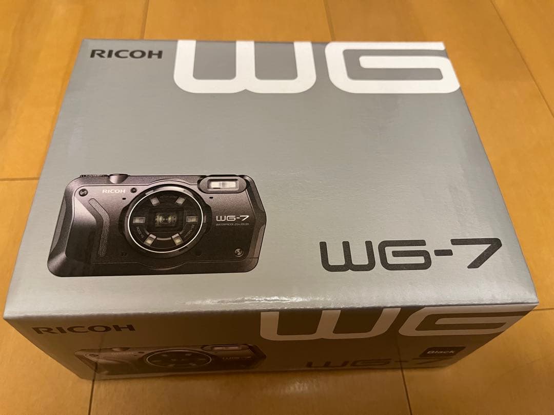 RICOH WG-7 ブラック 新品未開封 デジタルカメラ 防水 耐衝撃