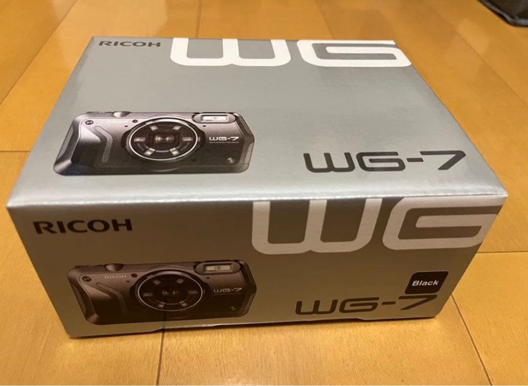 RICOH WG-7 ブラック 新品未開封 デジタルカメラ 防水 耐衝撃