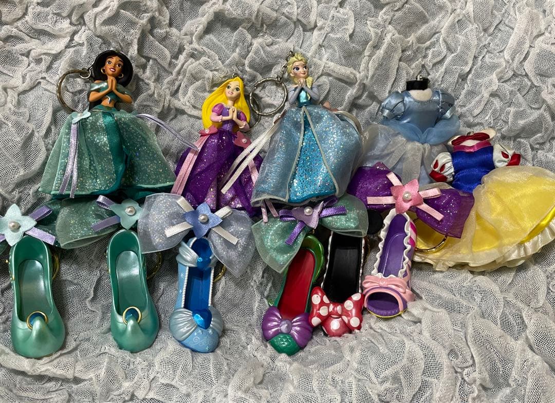 ディズニー プリンセス ヒールキーホルダー