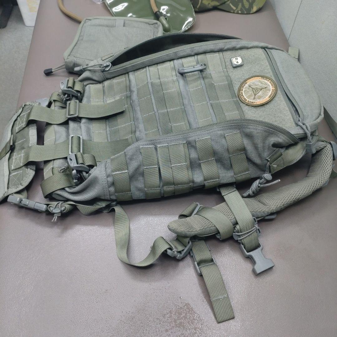 TAD GEAR　ファストパック　ライトスピード　MEグリーン　コーデュラ