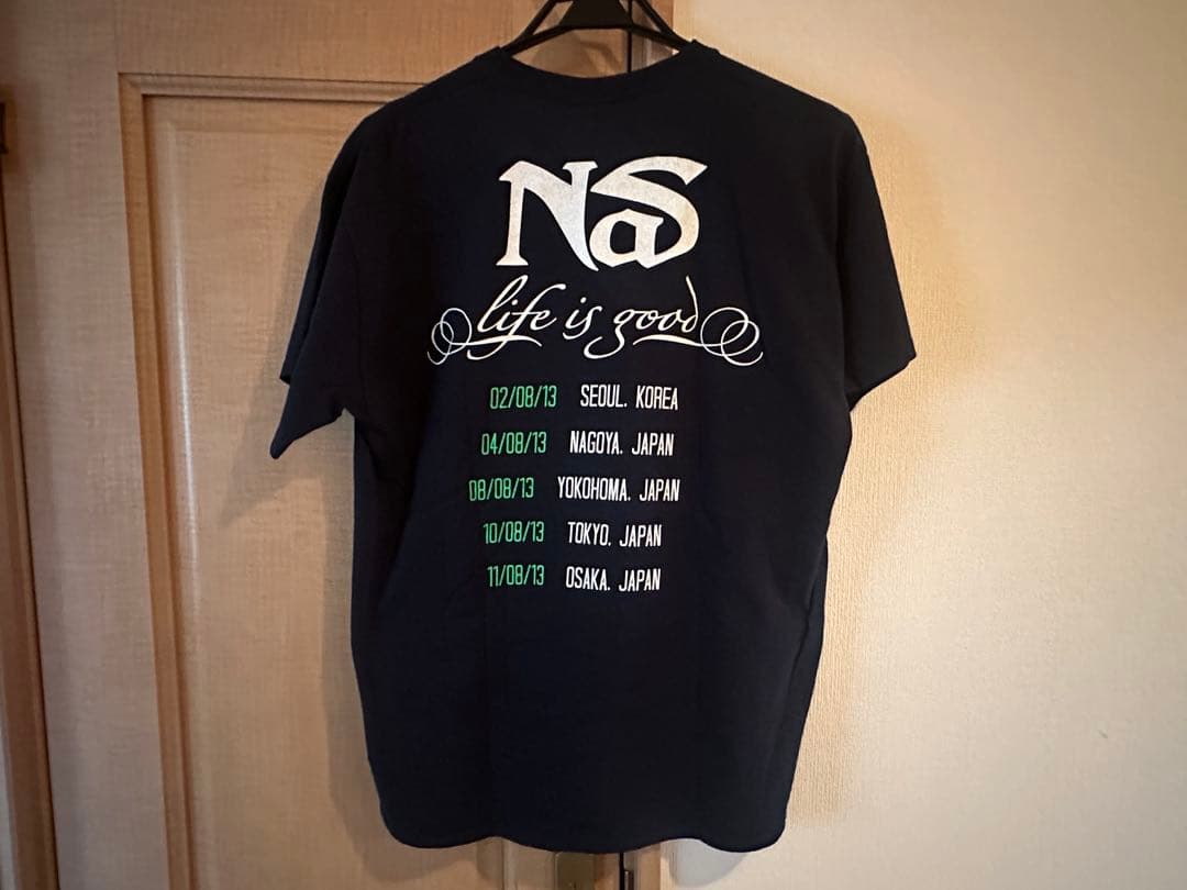 NS（Nas）2013年ツアーTシャツ Lサイズ