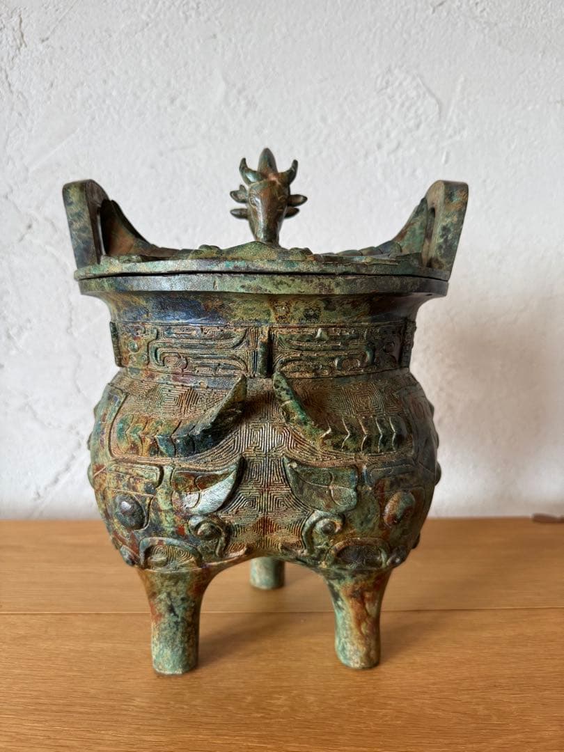 古代中国青銅器 鼎(てい) 西周後期