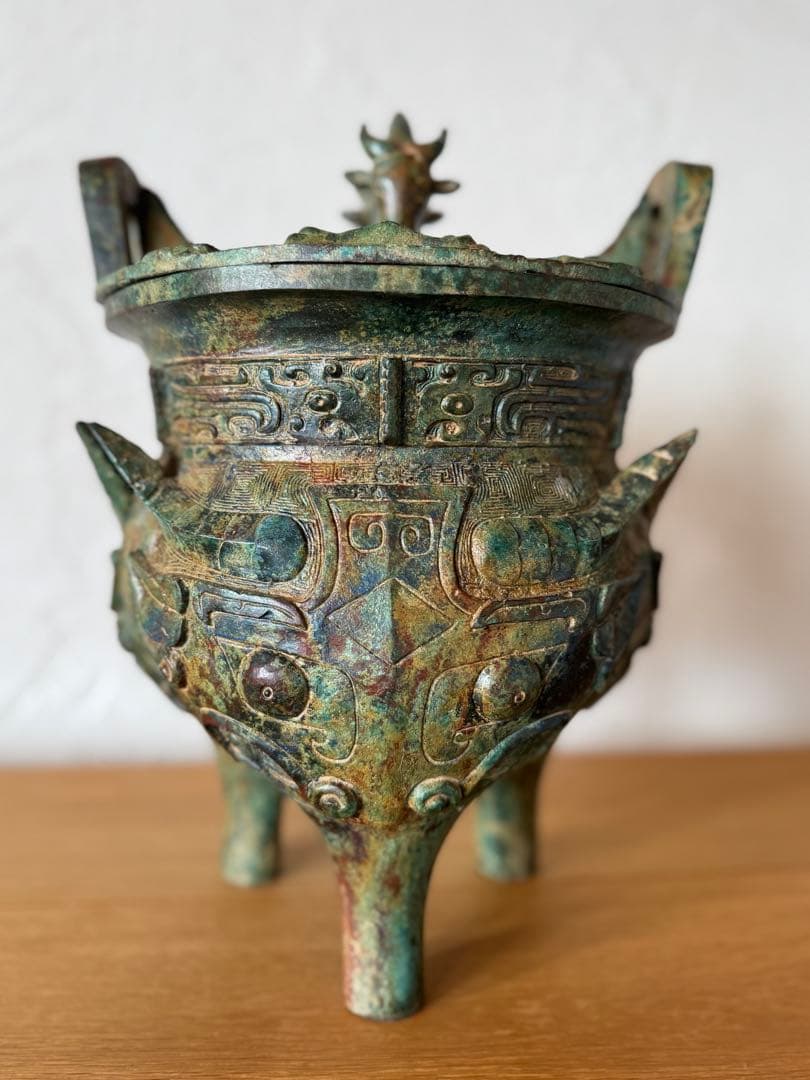 古代中国青銅器 鼎(てい) 西周後期