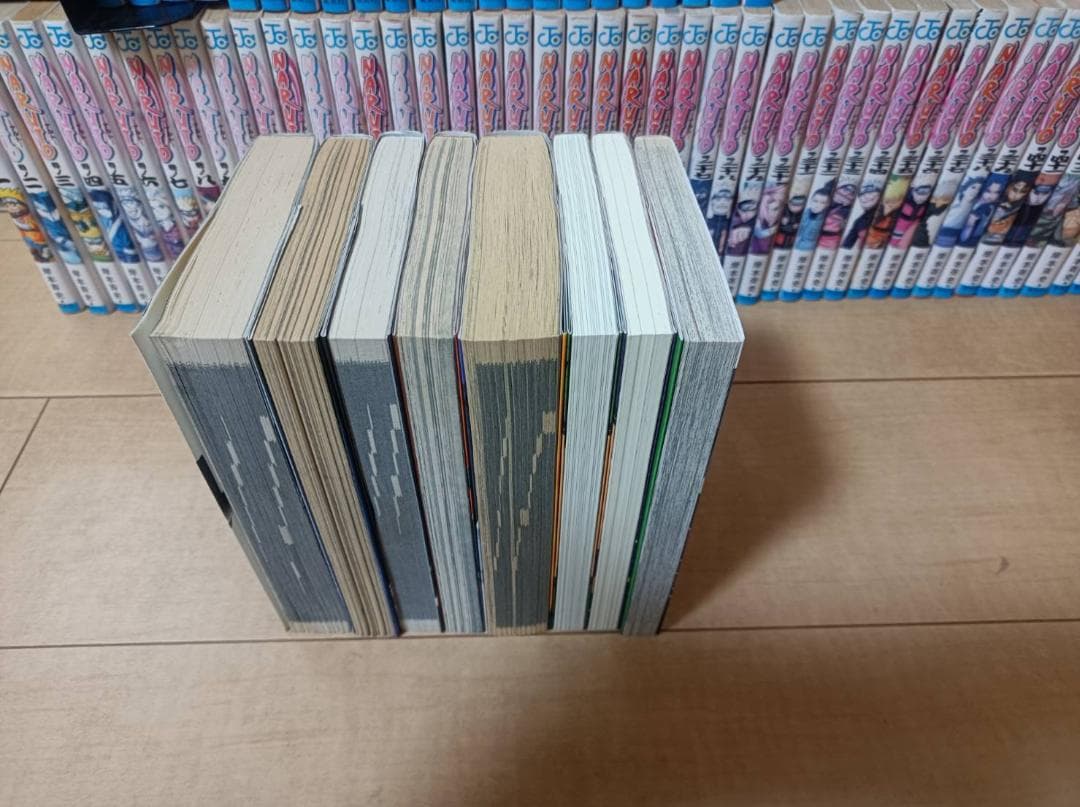 良品 初版 NARUTO ナルト 関連８冊 全巻 全巻セット 送料無料 岸本斉史