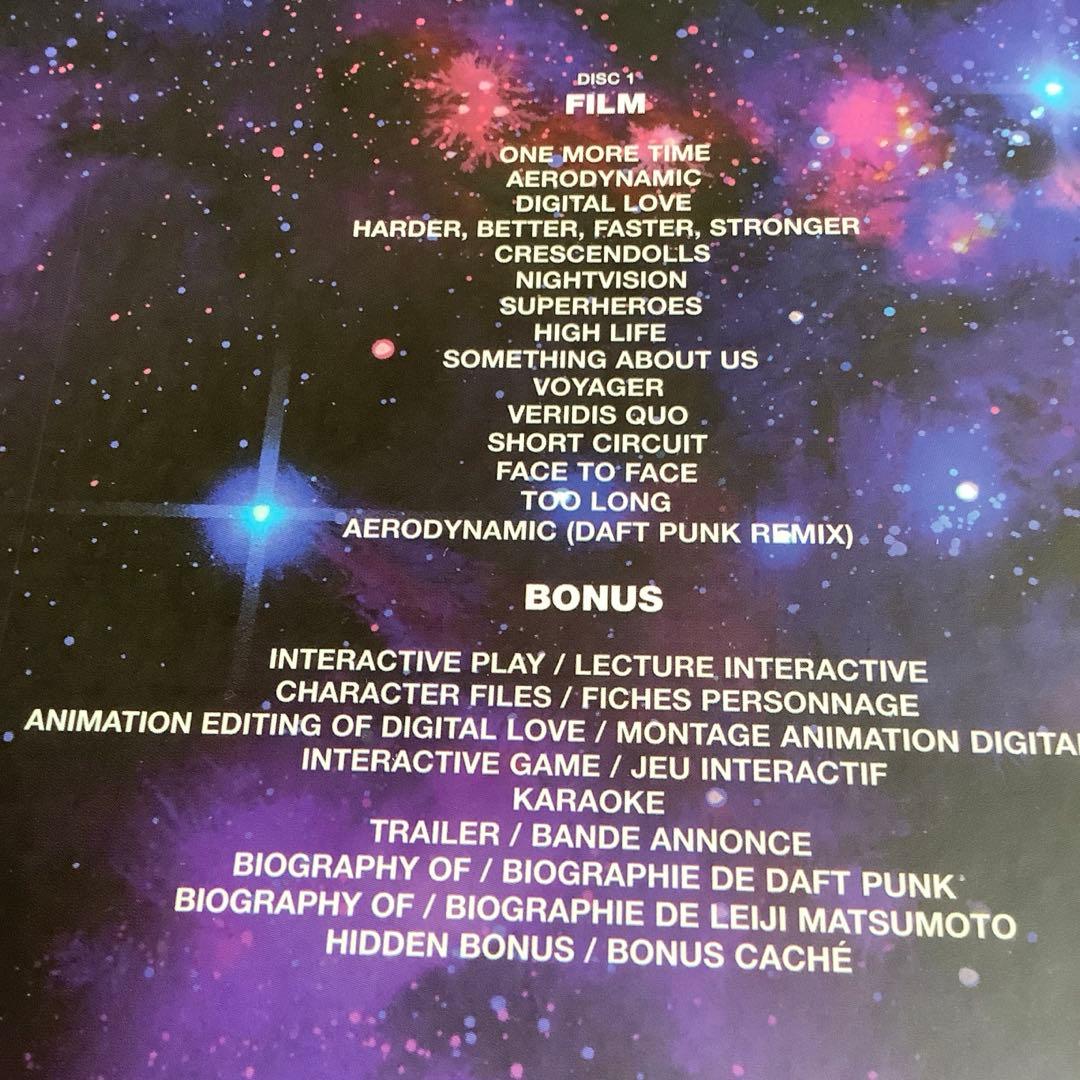 ミュージック Daft punk INTERSTELLA5555 LIMITED EDITI