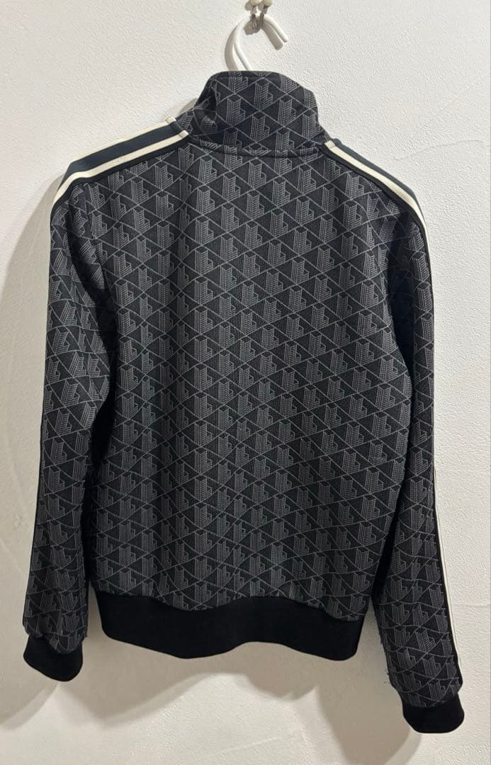 ラコステ　モノグラムジャガード　トラックジャケット S