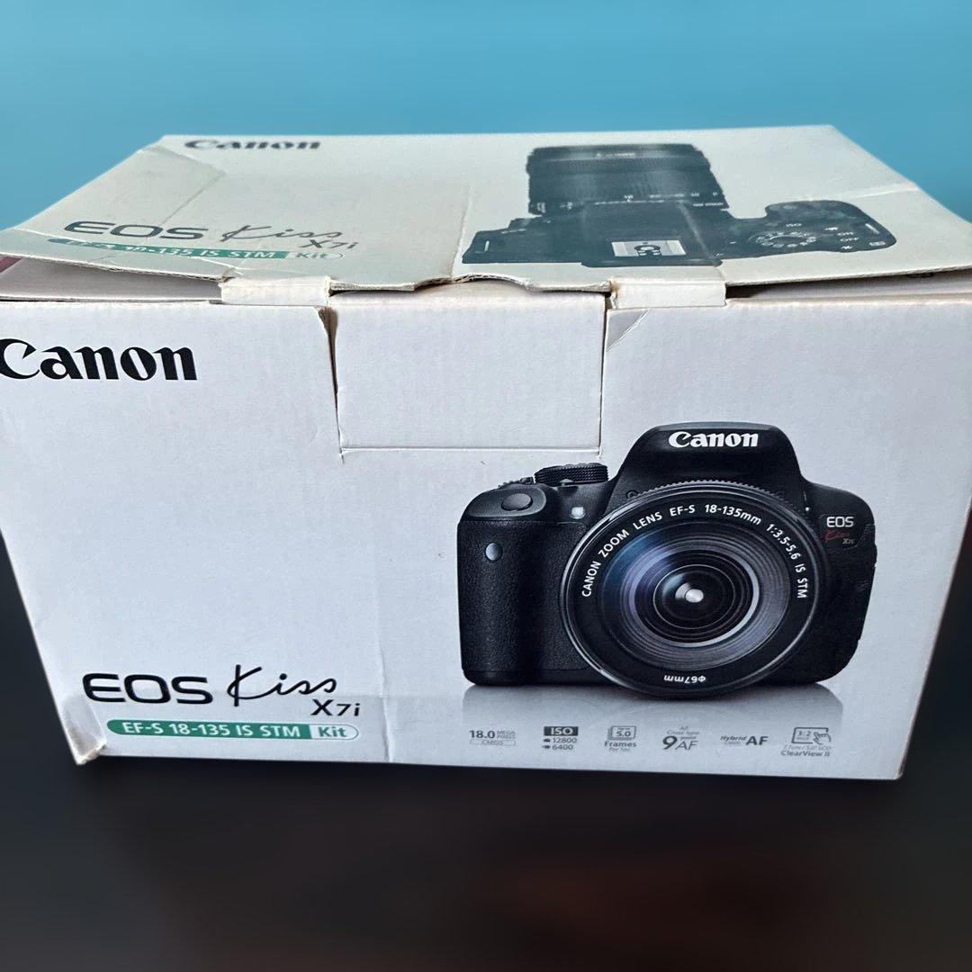 Canon EOS Kiss X7i 18-135 IS レンズキット 元箱付