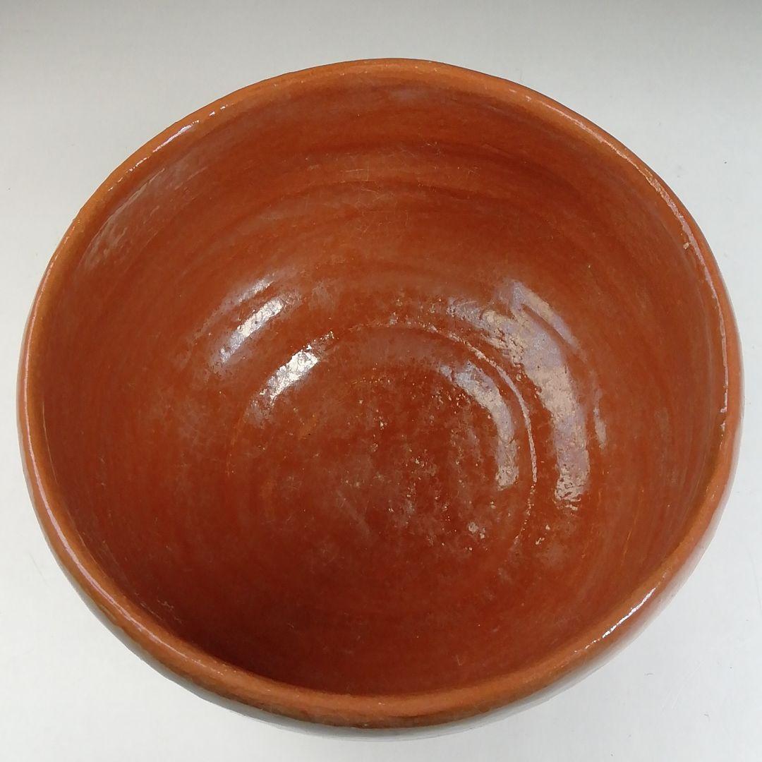 Ｔ９８３　茶碗　『赤楽茶碗』『渡辺光楽 造』『前大徳寺 佐藤朴堂 書付』　共箱