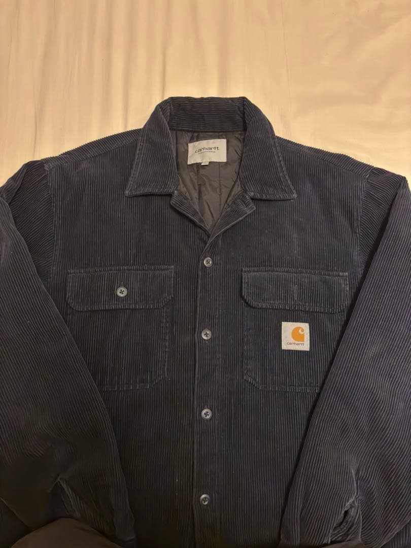 Carhartt コーデュロイジャケット Lサイズ ダークネイビー