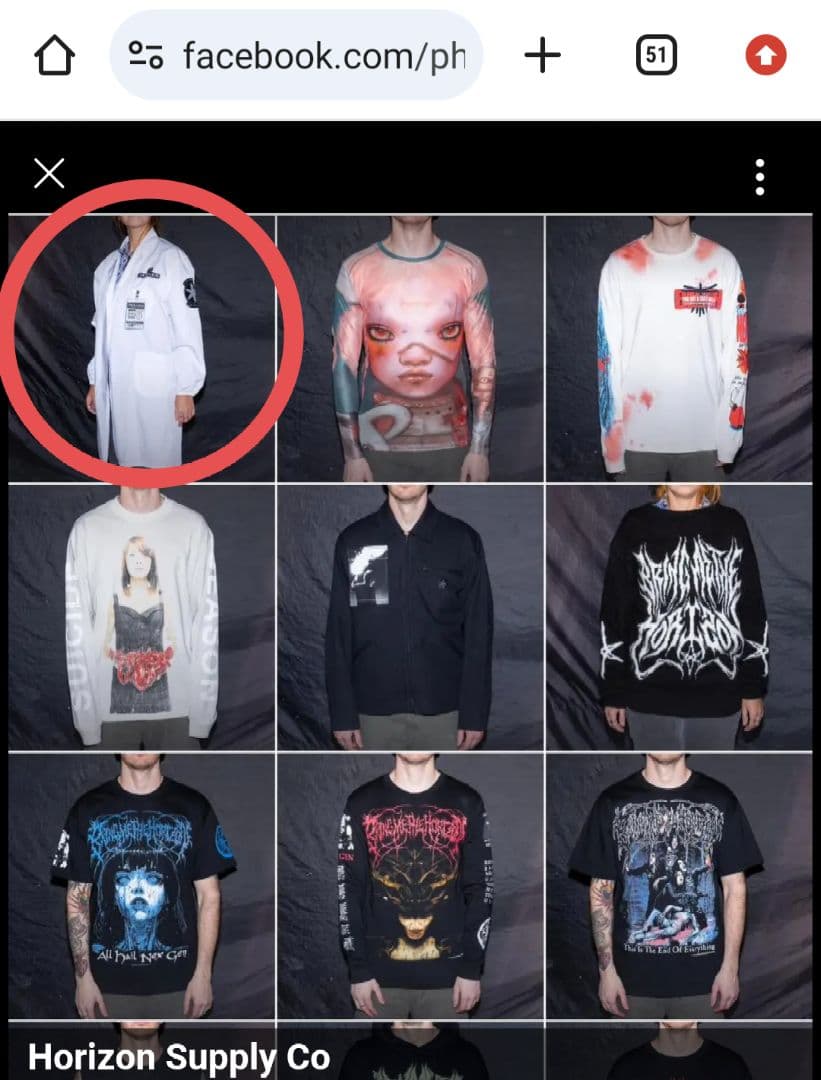 白衣3点セット BMTH DROPDEAD サマーソニック