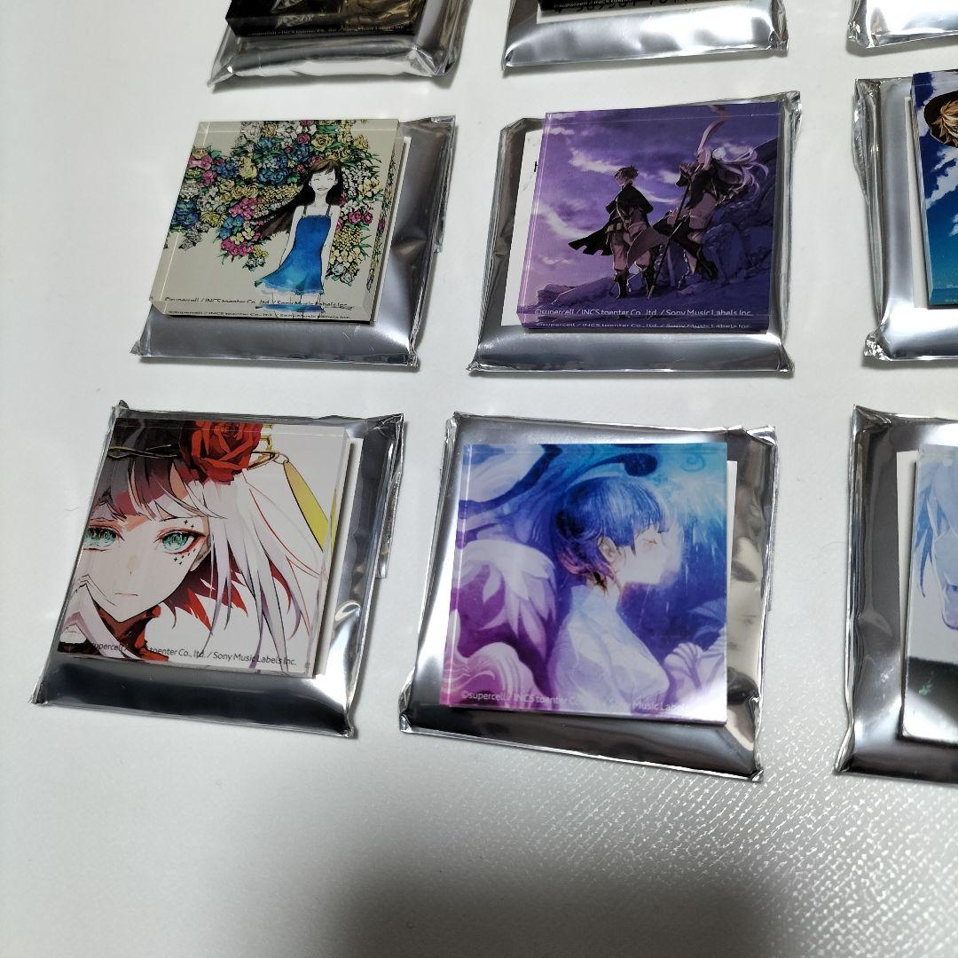 supercell トレーディングアクリルマグネット セット 25個　美品中古