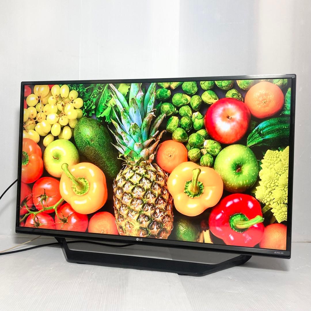 極美品 LG 43インチ テレビ 43UF7710 2016年製 4Kパネル