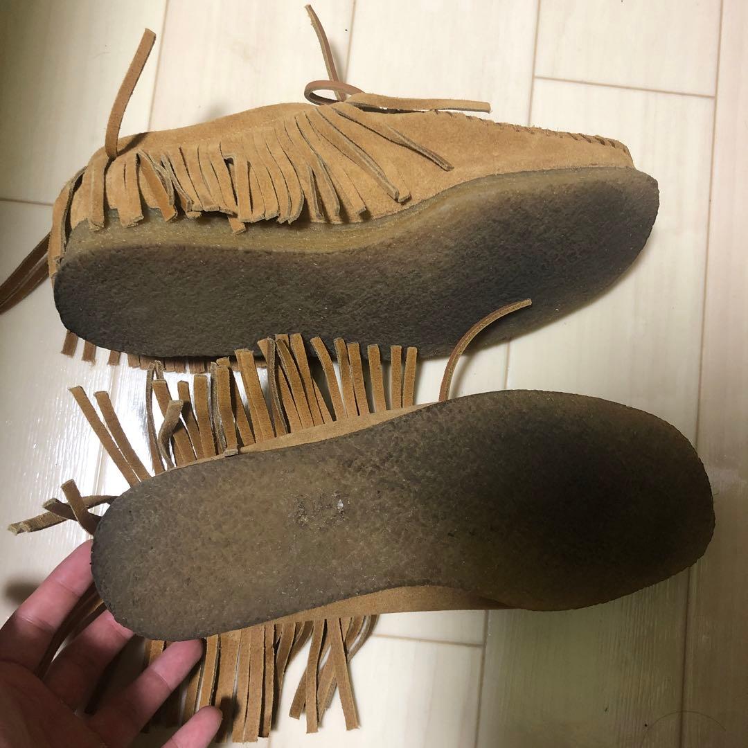 Clarks INSCRIRE コラボ　WallabeeフリンジUK7