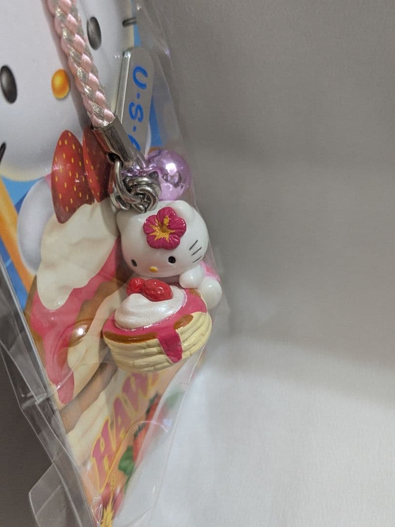 r*a様 ハワイ　ハローキティ ストロベリーパンケーキ 根付　2011　未開封
