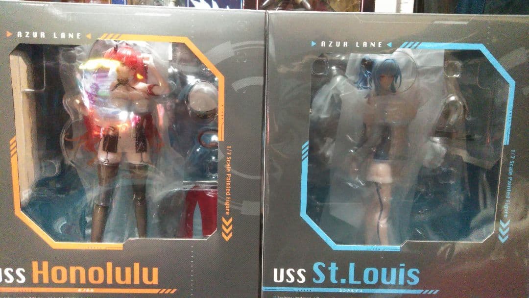 アズールレーンフィギュア Honolulu & St.Louis