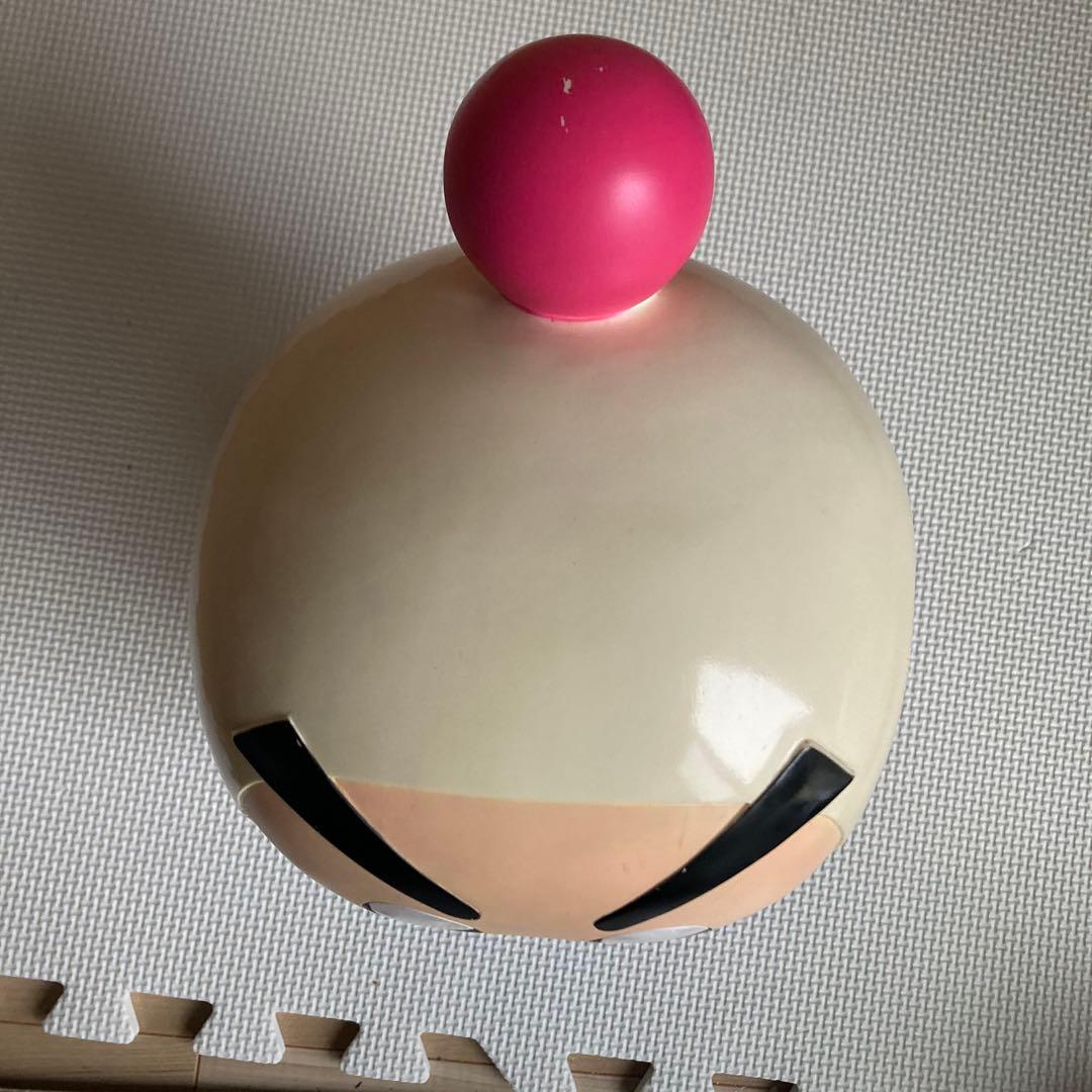ボンバーマン 貯金箱 青 白 ピンク 約34cm