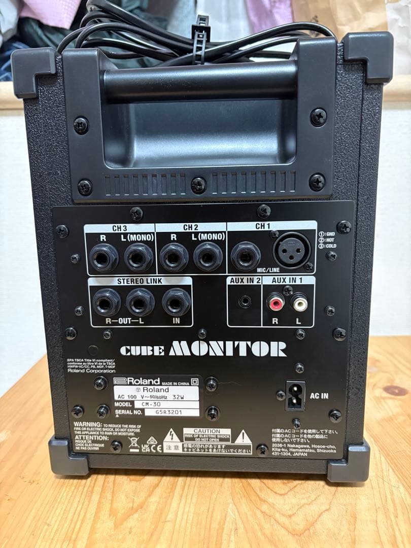 ト*モ様 Roland CUBE MONITOR CM-30