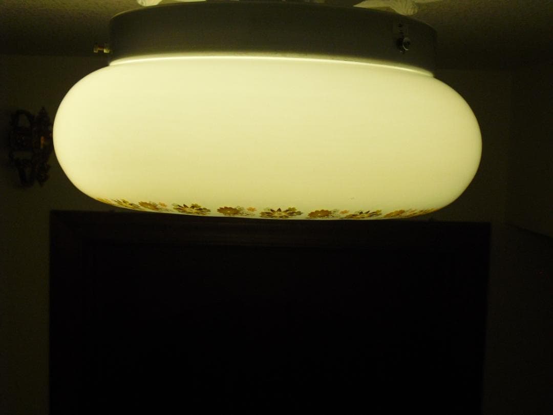 フランスアンティーク☆天井照明器具☆名画 フラゴナール「ぶらんこ」直径36㎝