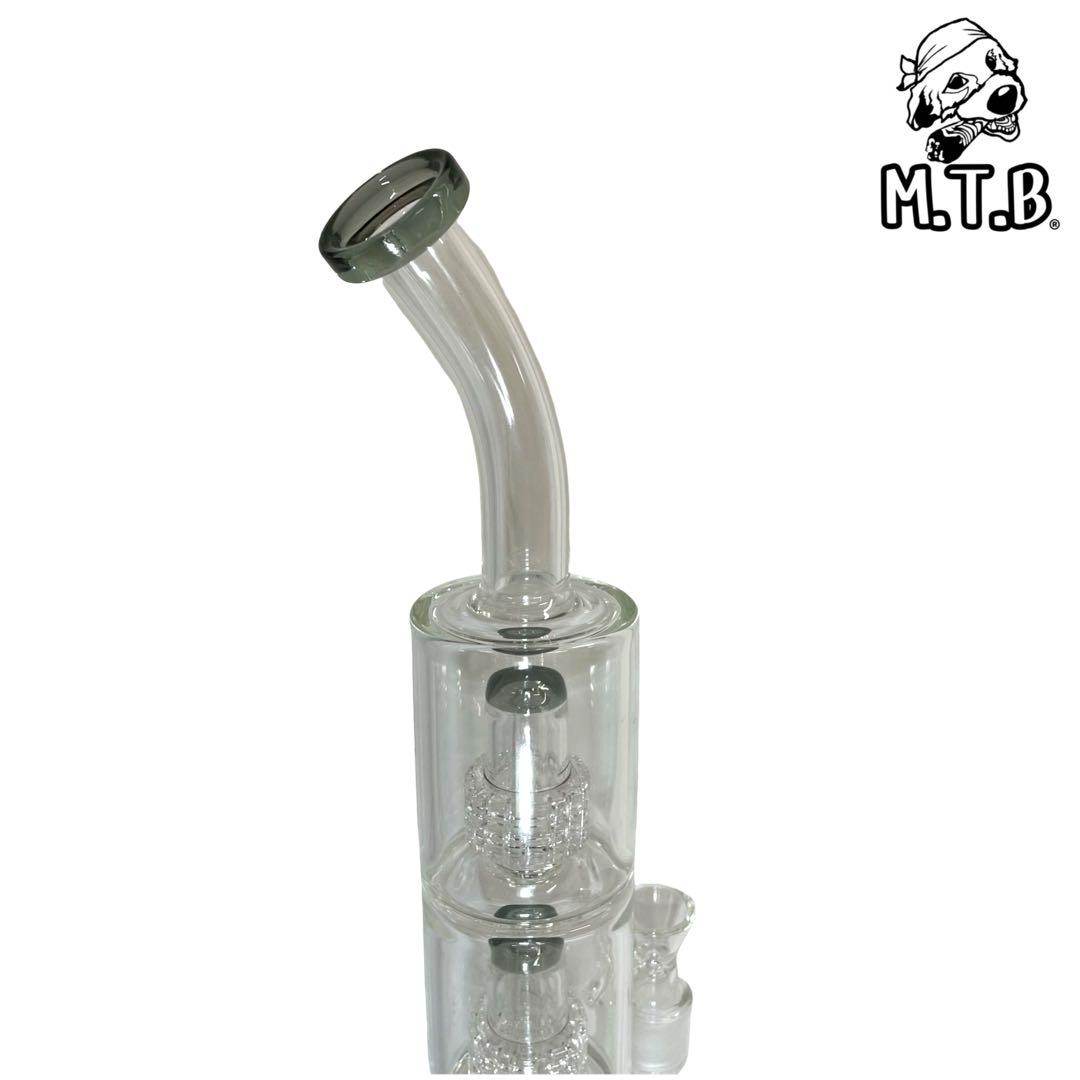 ☆送料無料☆ プレミアム 3層 マトリックス ガラスボング 高さ約41cm