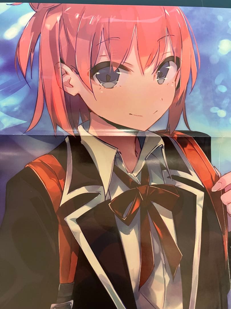 【非売品】やはり俺の青春ラブコメはまちがっている。 原作 B2 八つ折りポスター