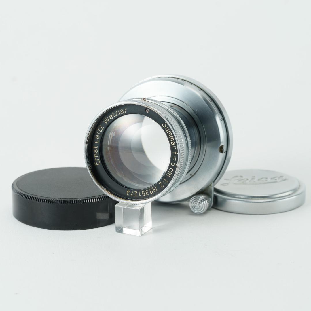 良品！虹の出る癖玉！Leica Summar 50mm f2 オールドレンズ