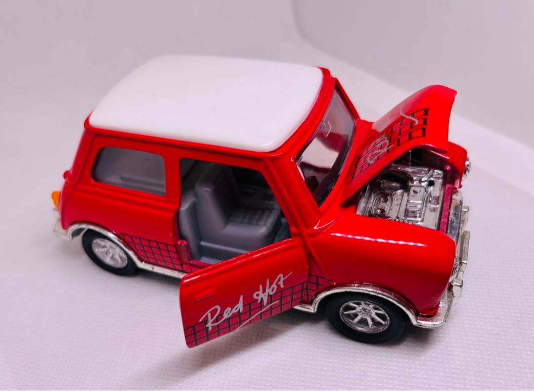 ミニクーパー　ダイキャスト　中古　Red Hot