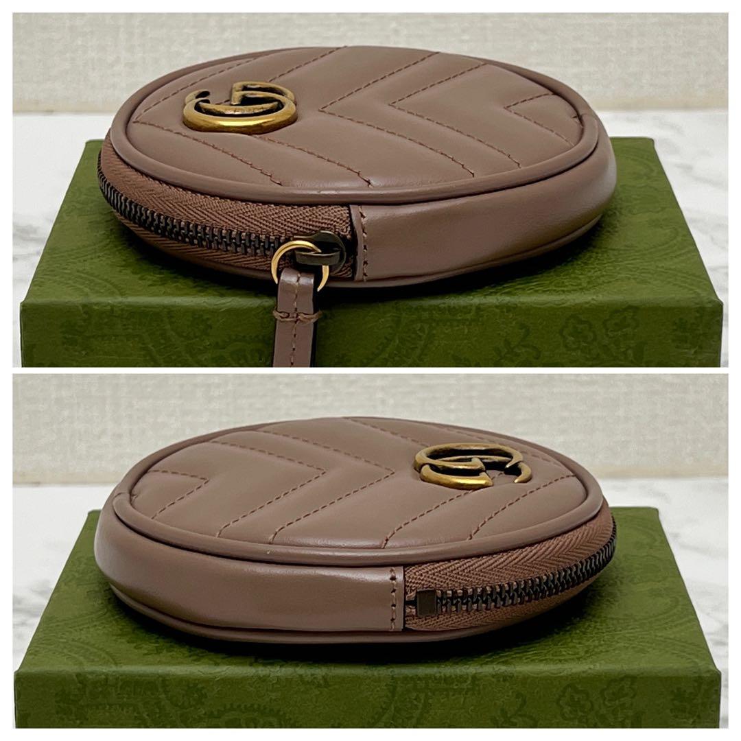 グッチ GGマーモント パース ケース ベージュ GUCCI