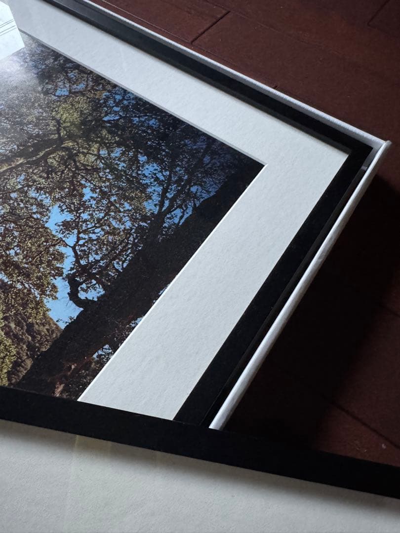 HANDS特注 木製フレーム 額縁 額装 黒 4個〜7個セット