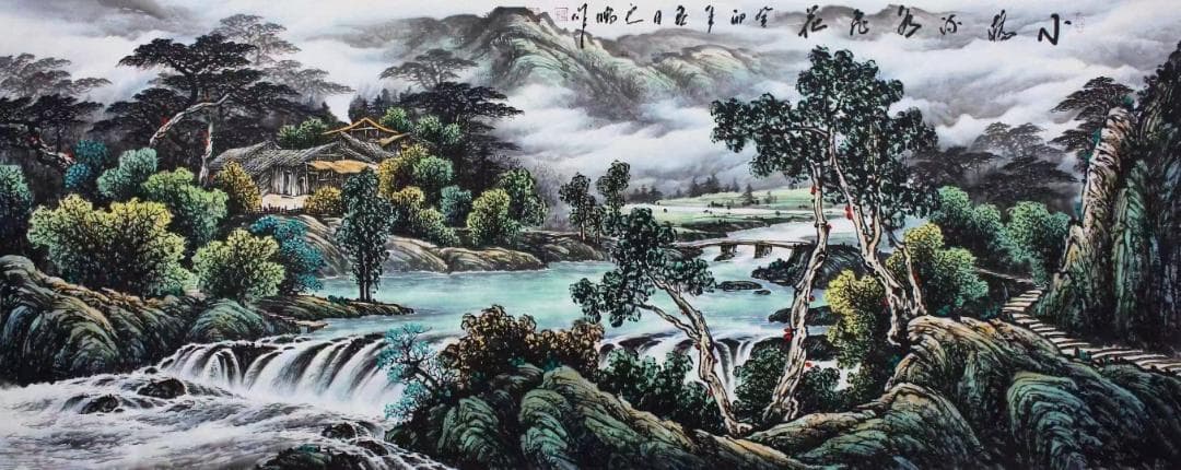 高雲鵬、本物です。国家一級美術師。