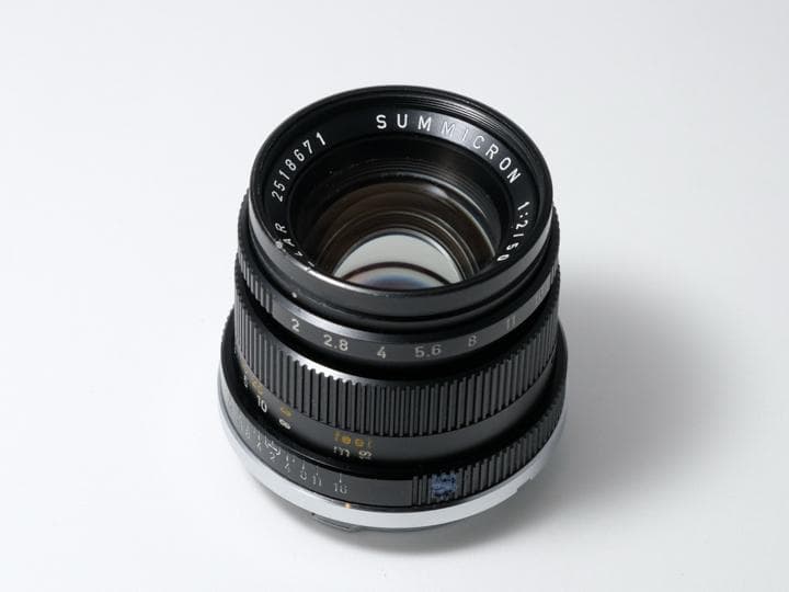 ライカ　ズミクロン　Leica SUMMICRON 50mm f/2 2nd